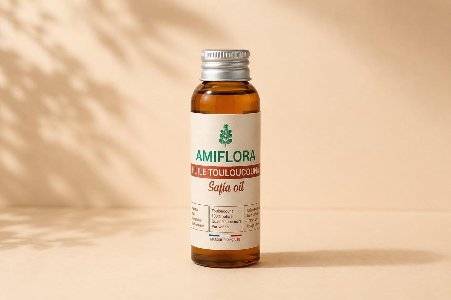 Huile de Touloucouna 100% pure Amiflora soin traditionnel cheveux afro
